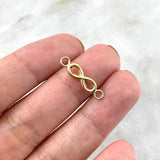 Herraje Infinito 0.35gr / 2cm / Oro Amarillo ©