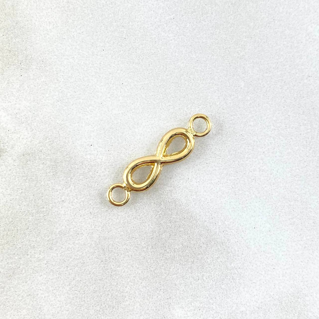 Herraje Infinito 0.4gr / 2cm / Oro Amarillo
