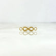 Herraje Infinito 0.65 g / 2.3 cm Oro Amarillo 18K