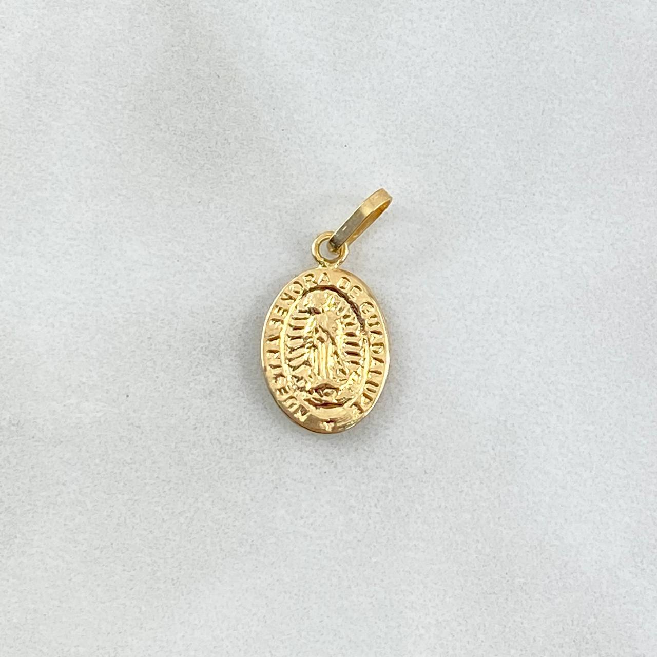 Dije Virgen de Guadalupe 0.5gr / 2cm / Oro Amarillo ©