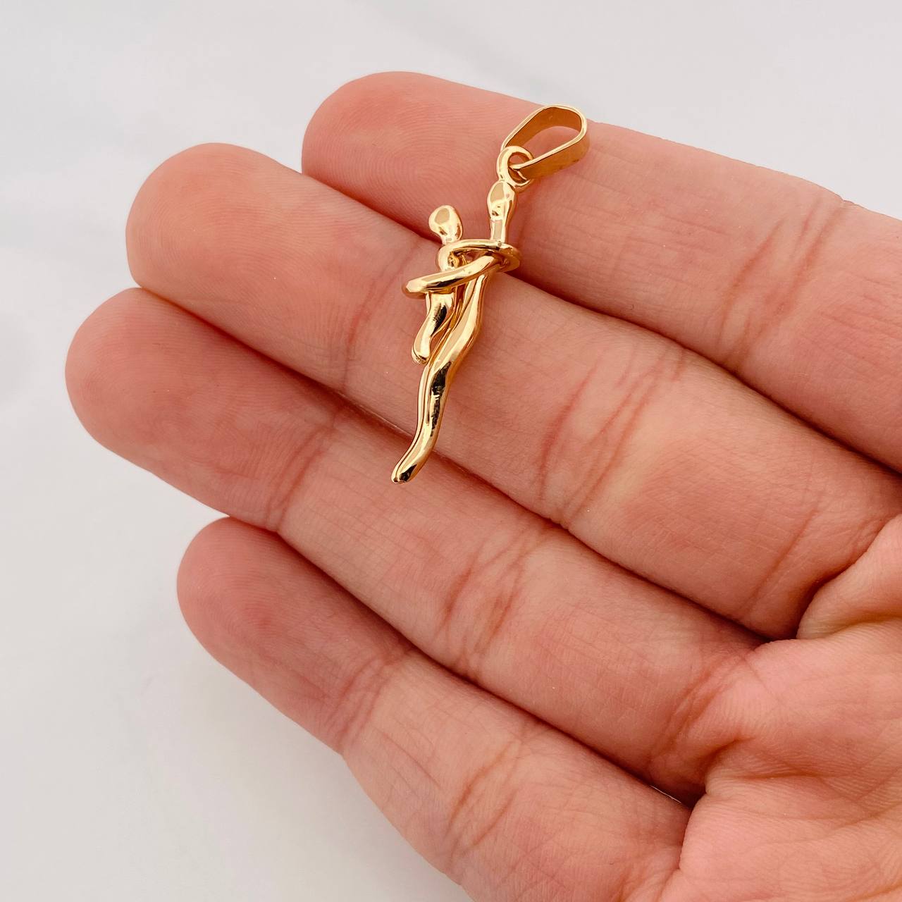 Dije Mama e Hijo 2.8g / 3.05cm Oro Amarillo 18K