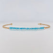Pulso Aro Seguido Bolas 1.5g / 17cm / 1.36mm Oro Amarillo 18K