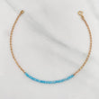 Pulso Aro Seguido Bolas 1.5g / 16.5cm / 1.4mm Oro Amarillo 18K