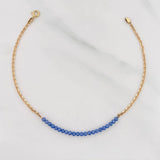 Pulso Aro Seguido Bolas 1.55g / 17cm / 1.34mm Oro Amarillo 18K