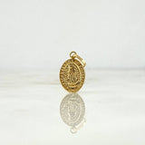 Dije Virgen de Guadalupe 0.5gr / 2cm / Oro Amarillo ©