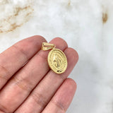 Dije Virgen Milagrosa 2gr / 2.5cm / Oro Amarillo ©