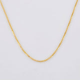 Cadena Veneciana 0.9g / 45cm / 0.5mm Oro Amarillo 18K