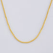 Cadena Veneciana 4g / 50cm / 1mm Oro Amarillo 18K