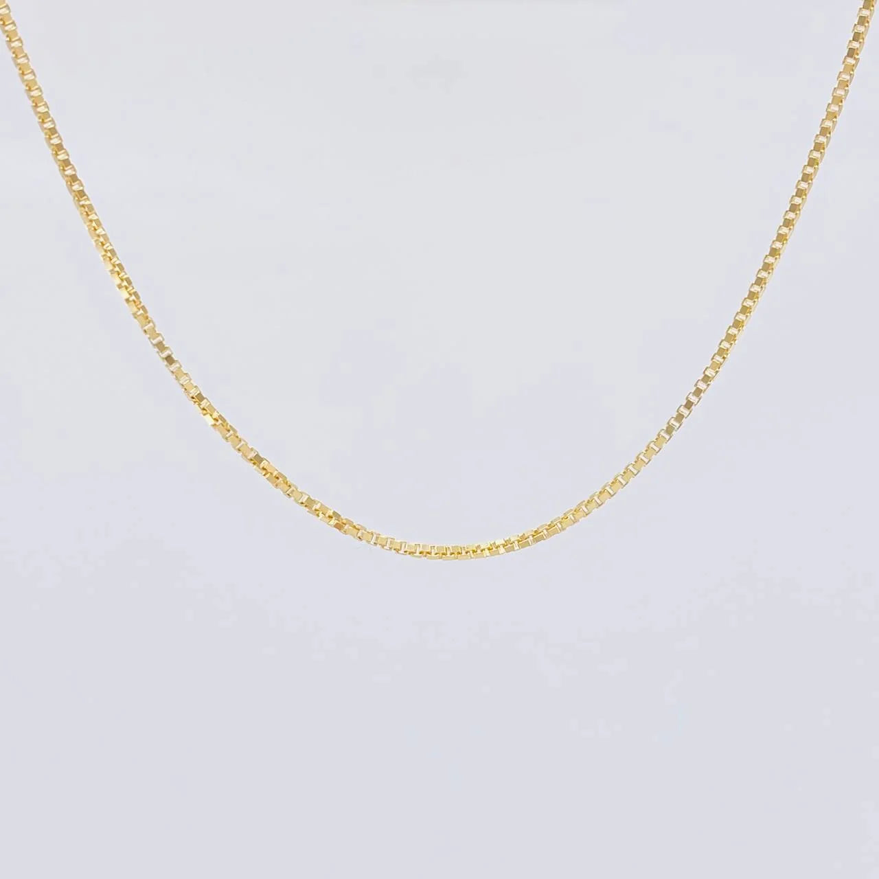 Cadena Veneciana 2.75g / 45cm / 0.95mm Oro Amarillo 18K