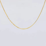 Cadena Veneciana 2.75g / 45cm / 0.95mm Oro Amarillo 18K