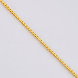Cadena Veneciana 2.75g / 45cm / 0.95mm Oro Amarillo 18K