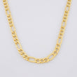 Cadena Figaro 9.6g / 60cm / 4.1mm Oro Amarillo 18K