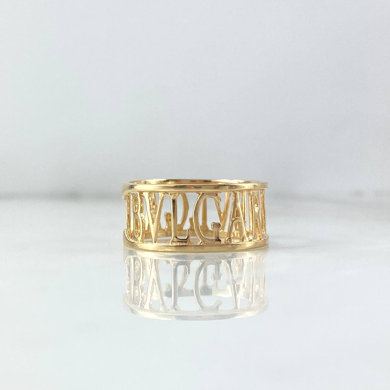 Anillo Rustico 3.25gr / T8 1/2 / Oro Amarillo