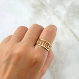 Anillo Rustico 3.25gr / T8 1/2 / Oro Amarillo