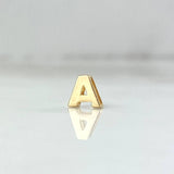 Herraje Letra A 0.25gr / 0.5cm / Oro 18K *