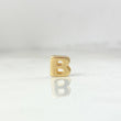 Herraje Tambor Letra B 0.4gr / 6mm Oro Amarillo 18K