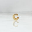 Herraje Letra C 0.3g / 0.6cm Oro Amarillo 18K