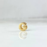 Herraje Letra G 0.35gr / 0.5cm / Oro Amarillo 18K