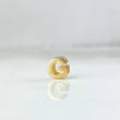 Herraje Letra G 0.4gr / 6mm / Oro Amarillo