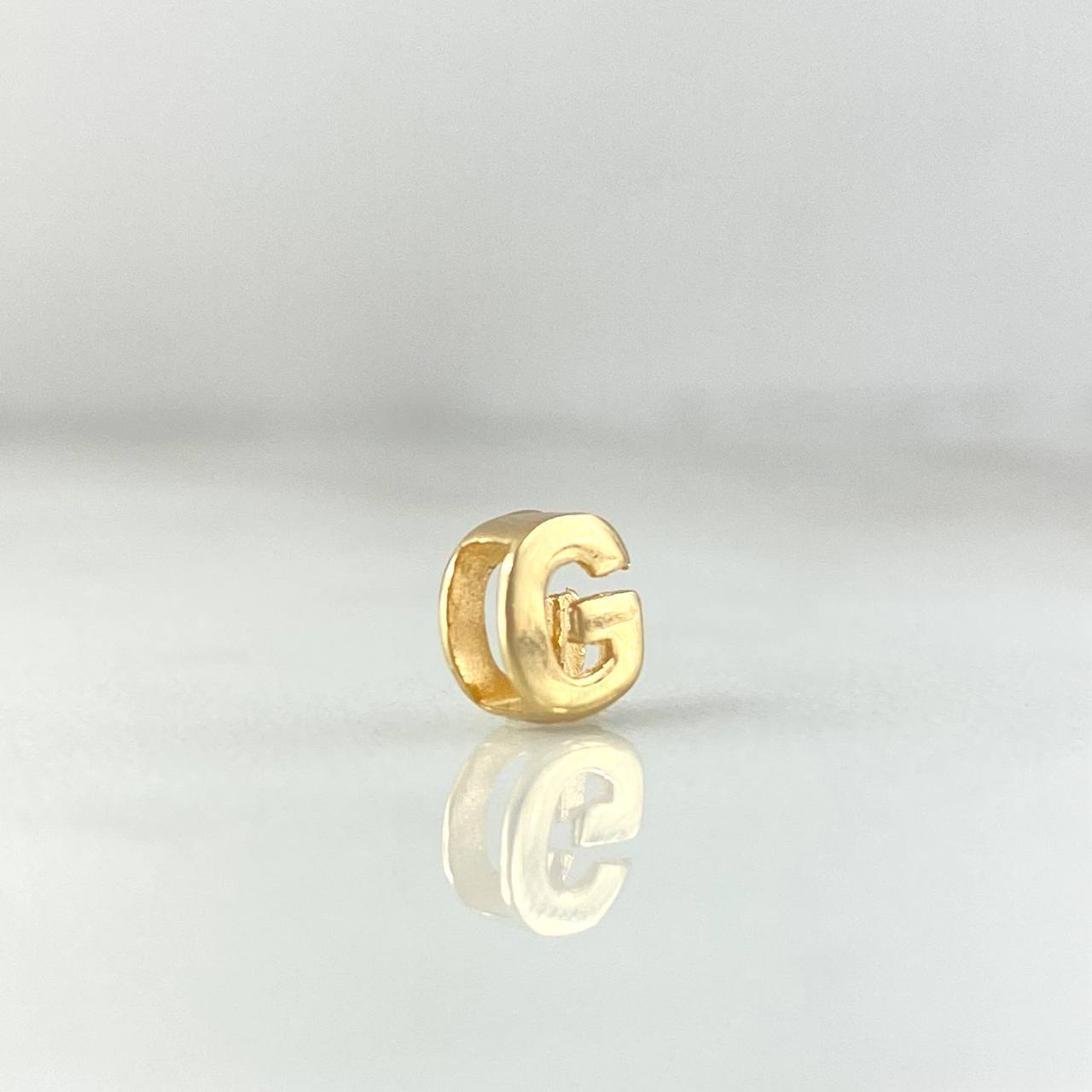 Herraje Letra G 0.4gr / 0.5cm / Tambor Oro Amarillo