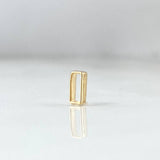 Herraje Letra I 0.2gr / 0.2cm / Oro Amarillo