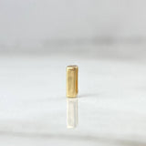 Herraje Letra I 0.2gr / 0.2cm / Oro Amarillo