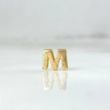 Herraje Letra M 0.35gr / Oro Amarillo 18K *