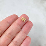 Herraje Letra M 0.45gr / Oro Amarillo 18K