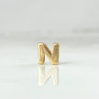 Herraje Letra N 0.3gr / 0.7cm / Oro Amarillo