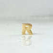 Herraje Letra R 0.3gr / Oro Amarillo 18K *