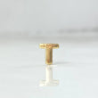 Herraje Letra T 0.25gr / Oro Amarillo 18K