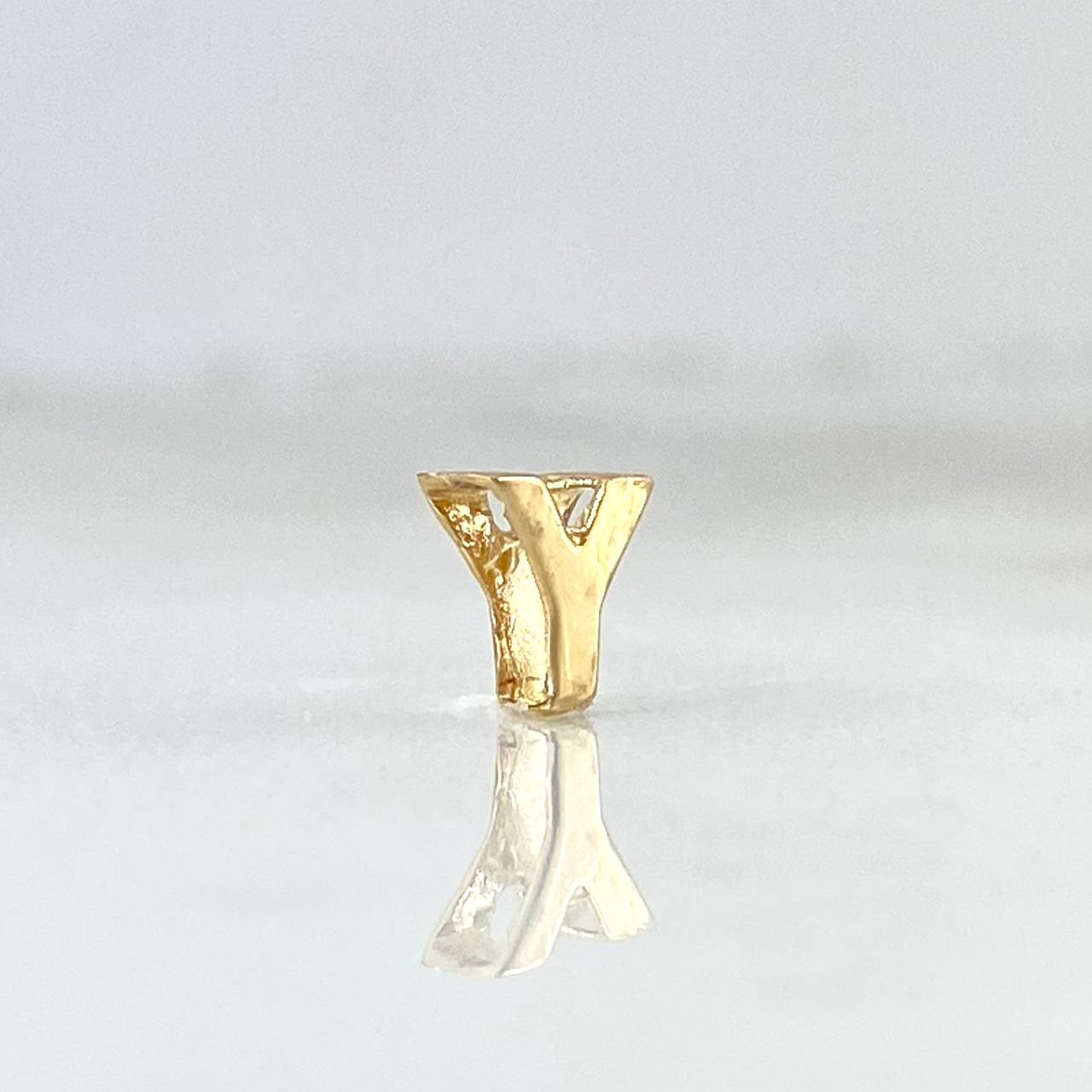 Herraje Letra Y 0.25gr / 0.5cm / Tambor Oro Amarillo ©