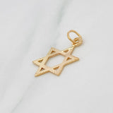 Dije Estrella David 1.1g / 2.05cm Oro Amarillo 18K