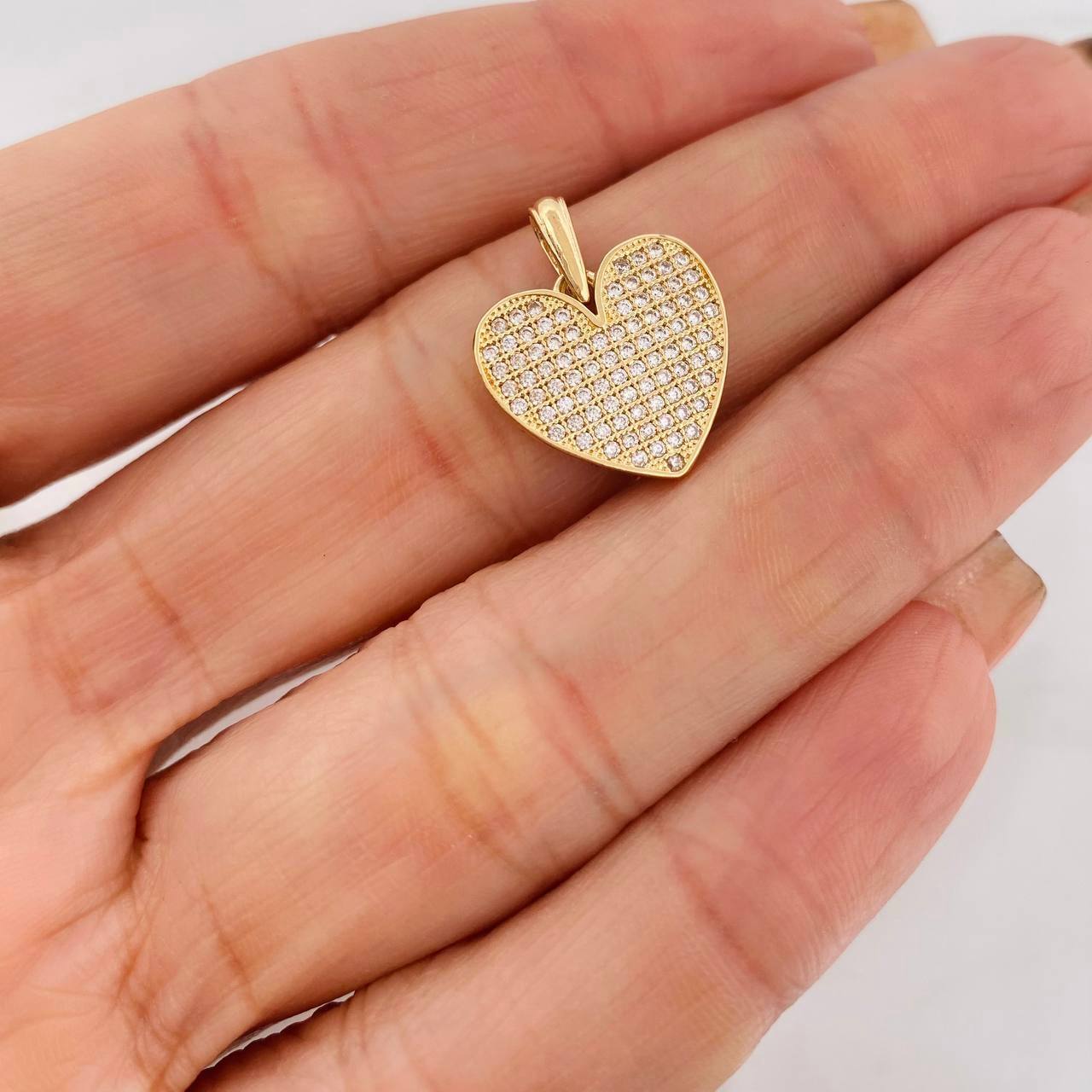 Dije Corazon 2.25g / 2cm Oro Amarillo 18K