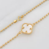 Pulso Militar Trebol 3.3g / 17.05cm / 2mm Oro Amarillo 18K