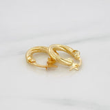 Candongas Lula 1.35g / 1.05cm Oro Amarillo 18K