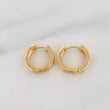 Candongas Tornillo 3.7g / 1cm Oro Amarillo 18K