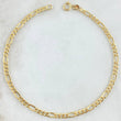 Pulso Figaro 1gr / 19.5cm / +1 Oro 18K *
