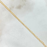 Pulso Cubano 0.75gr / 19cm / +1 Oro 18K *