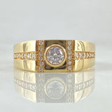 Anillo Cetro Sellado 4.25gr / T9 1/2 / Oro 18K *