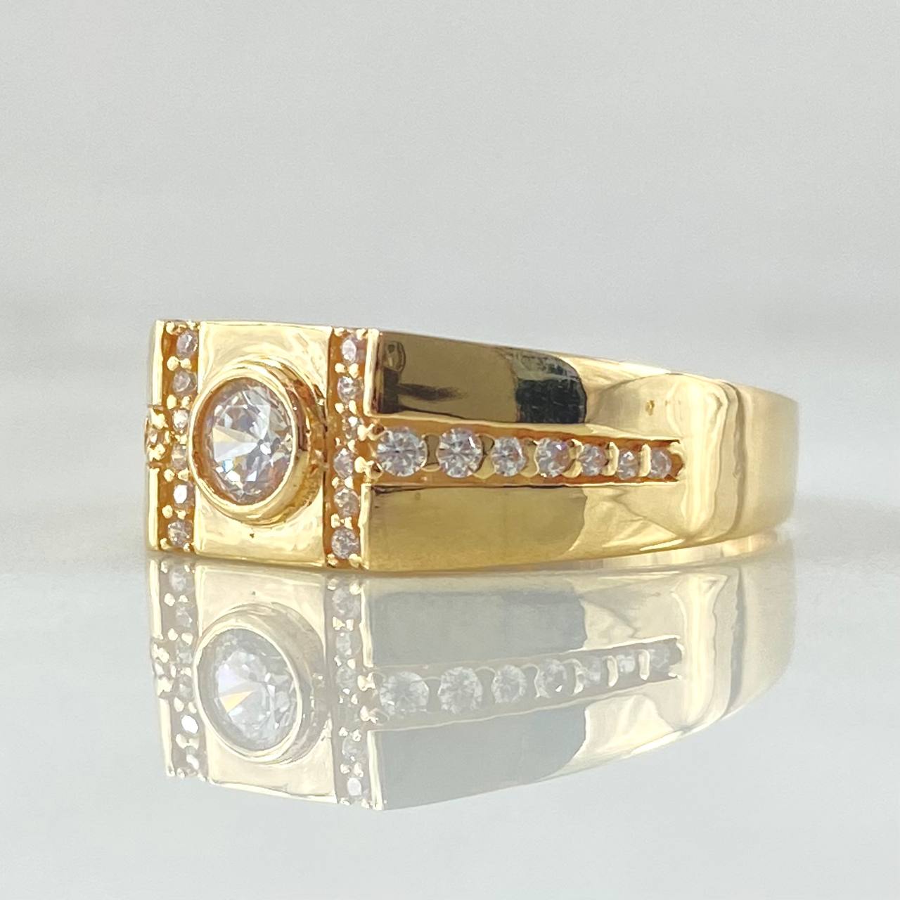 Anillo Cetro Sellado 4.25gr / T9 1/2 / Oro 18K *