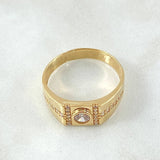 Anillo Cetro Sellado 4.25gr / T9 1/2 / Oro 18K *
