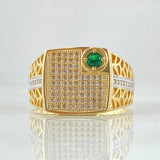 Anillo Sello Tupido Filigrana 7.85gr / T10 3/4 / Oro 18K *