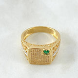 Anillo Sello Tupido Filigrana 7.85gr / T10 3/4 / Oro 18K *