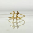 Anillo Laurel 1.05gr T7 1/2 Oro Amarillo