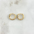 Candongas Serpiente 2gr / 1.2cm / Circones Blancos Verde Oro Amarillo 18K