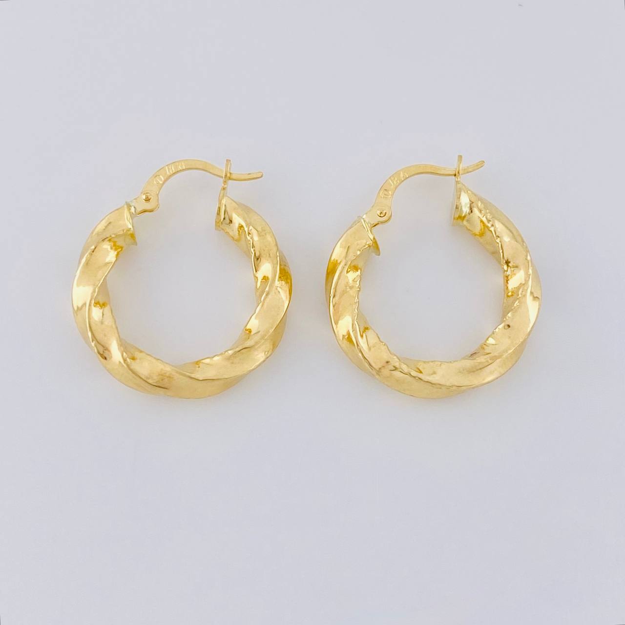 Candongas Asby 2.85g / 2.3cm Oro Amarillo 18K