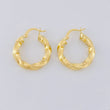 Candongas Asby 2.85g / 2.3cm Oro Amarillo 18K