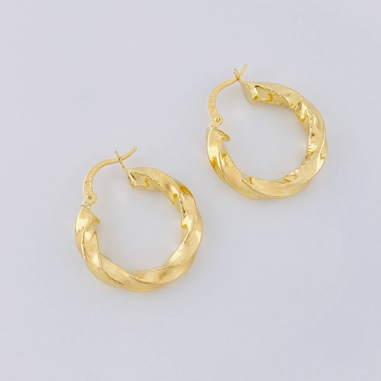 Candongas Asby 2.75g / 2.4cm Oro Amarillo 18K