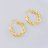 Candongas Asby 2.75g / 2.4cm Oro Amarillo 18K